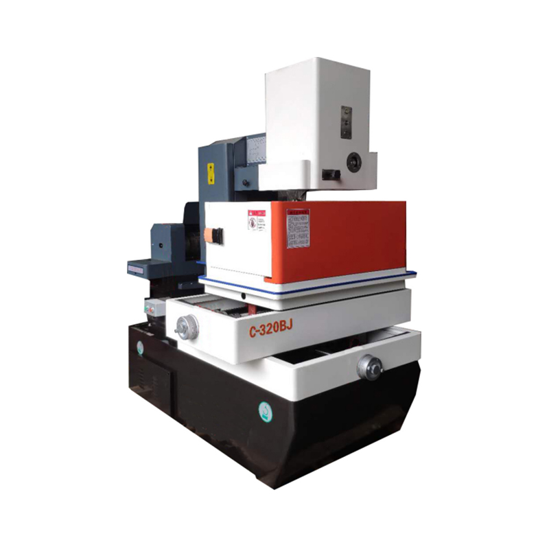 DK7732 C-type Stepper Linear Guides Vanntett CNC Wire EDM Medium-Speed ​​Cutting Machine