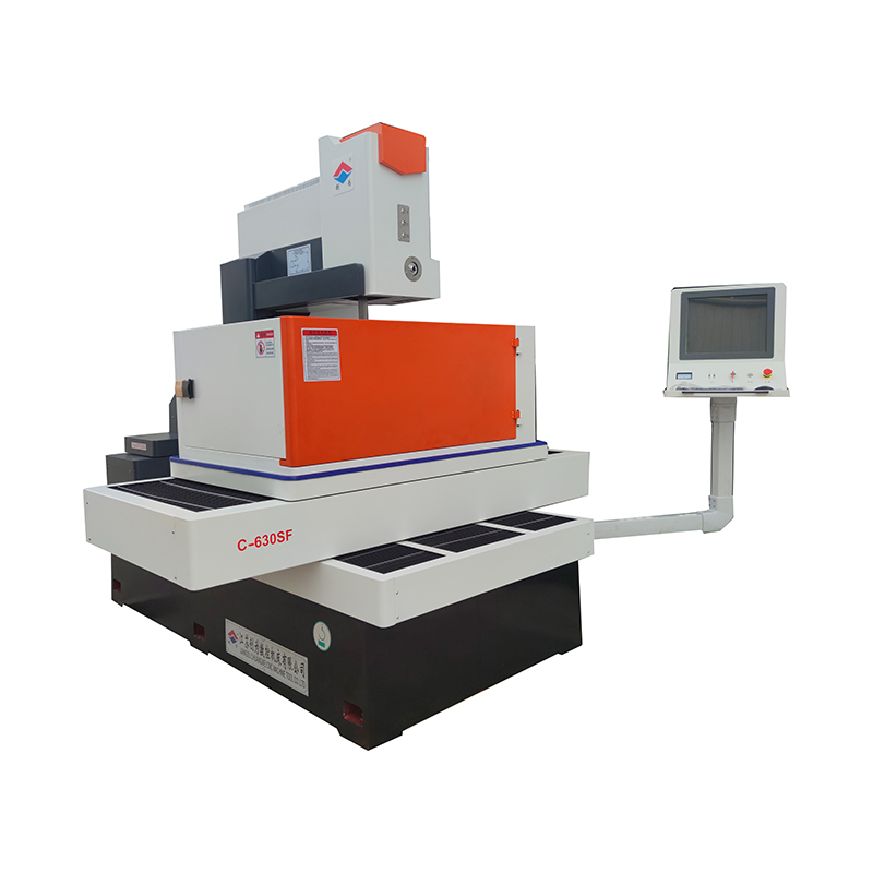 DK7763 （± 12 °） Høy tilpasningsevne 3D-prosessering Servo CNC Wire EDM Medium-Speed ​​Cutting Machine Integrert enhet